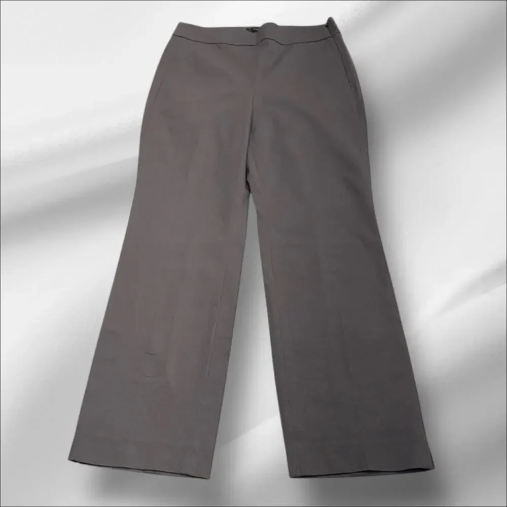 J. CREW Women’s 6 Gray Straight Leg Pant